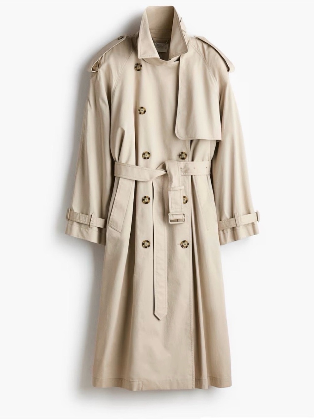 New STELLA
MCCARTNEY × H&M
OVERSIZED TRENCH COAT